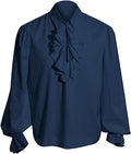 Revival-Hemd Blau