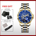 Gold blau