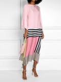 Rosa mit Muster