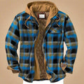 Blau / Khaki