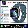 Blaues Silikonarmband