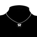Silber 1 Schmetterling