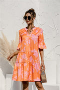 Orange Blumen